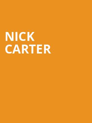 Nick Carter, Beanfield Theatre, Montreal