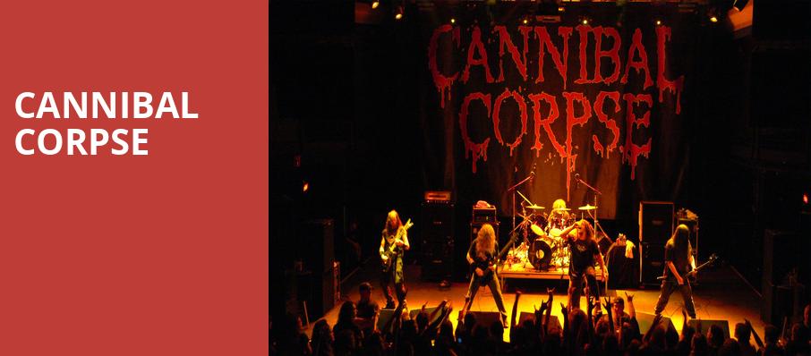 Cannibal Corpse, Theatre Olympia, Montreal