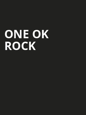 One OK Rock Poster