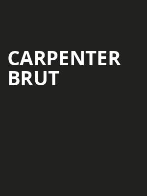 Carpenter Brut Poster
