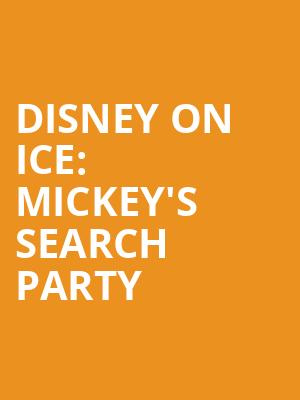 Disney on Ice Mickeys Search Party, Centre Bell, Montreal
