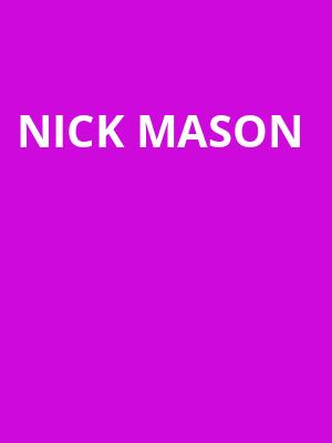 Nick Mason, Theatre St Denis, Montreal