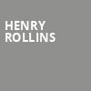 Henry Rollins, Corona Theatre, Montreal